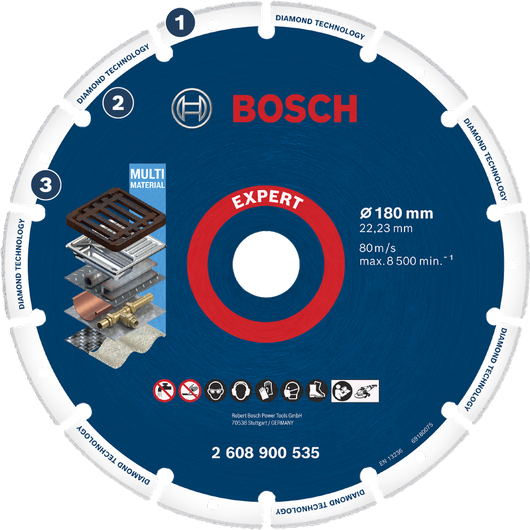 แผ่นตัดเพชรอเนกประสงค์ Bosch Expert