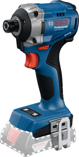 ไขควงกระแทกไร้สาย Bosch GDR 18V-215 พร้อมด้ามจับดอกสว่านยาว.