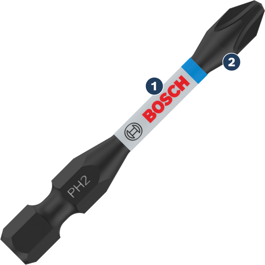 ดอกไขควง Bosch PH2 ชนิดแข็งพิเศษ
