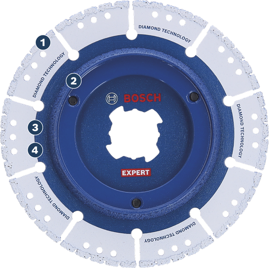 ใบตัดท่อเพชร Bosch EXPERT รุ่น X-LOCK