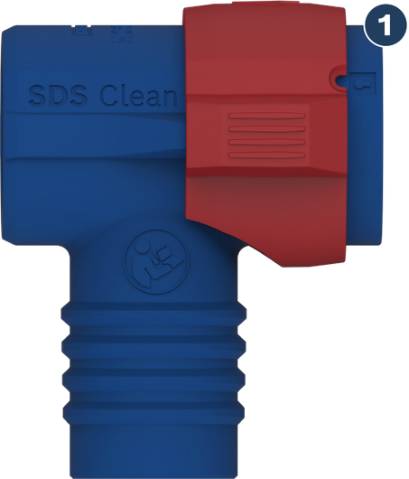 ข้อต่อ Bosch EXPERT SDS Clean plus สำหรับสว่านโรตารี่