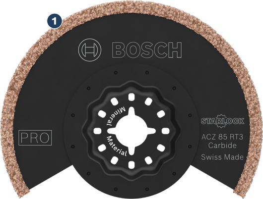 ใบตัดคาร์ไบด์ Bosch ACZ 85 RT3 Starlock
