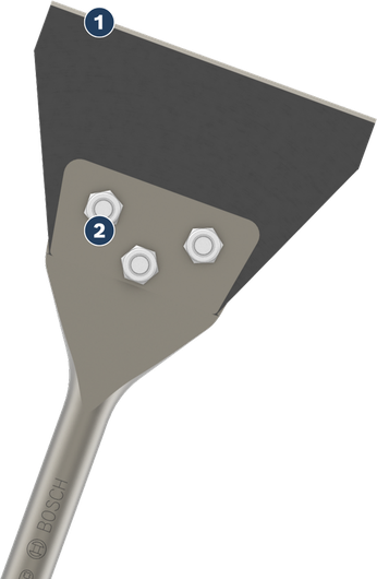 เครื่องขูดพื้น Bosch PRO SDS plus 130 x 290 มม.