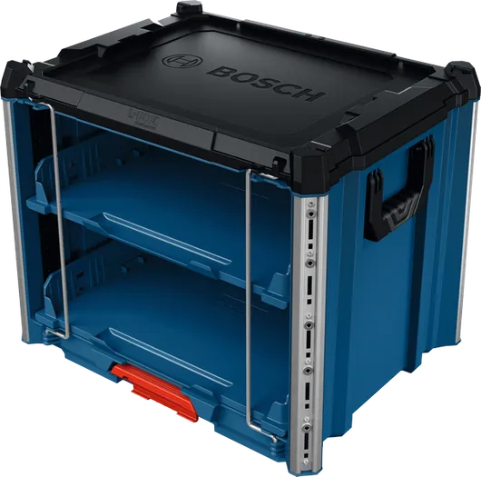 ระบบกล่องเก็บอุปกรณ์ Bosch L-BOXX Contractor Rack 2 พร้อมกระเป๋าสำหรับพกพา