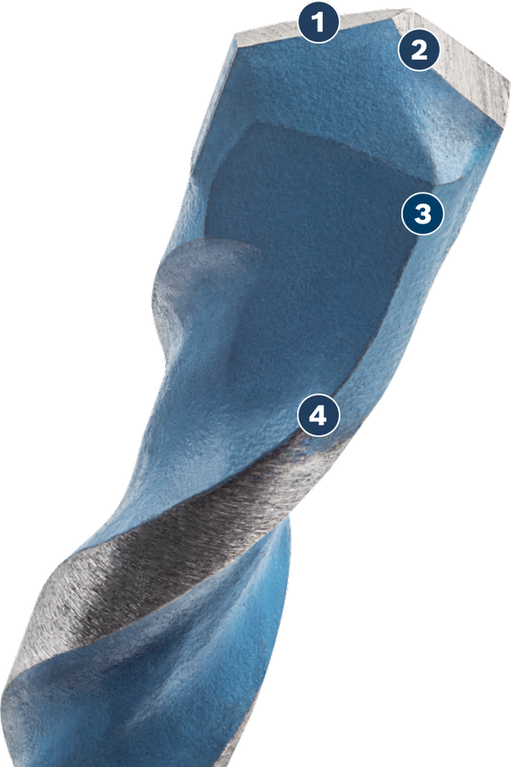 ดอกสว่าน Bosch EXPERT SDS plus-7X พร้อมปลายคาร์ไบด์