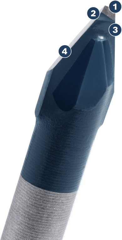 หัวสว่าน Bosch CYL-9 MultiConstruction