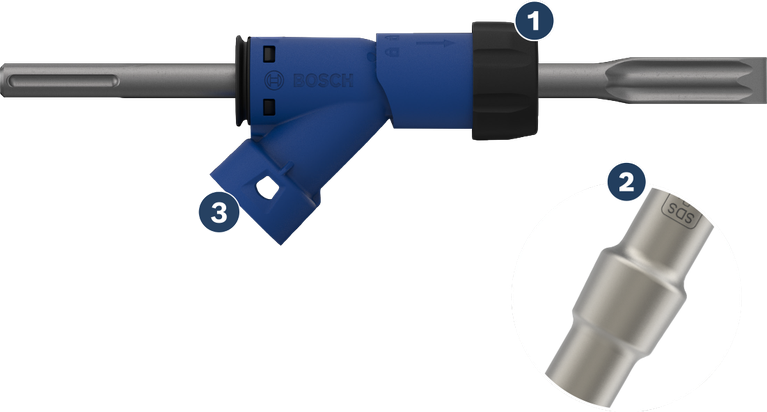 Bosch EXPERT SDS max Flat Chisel Adapter 25x400 mm.