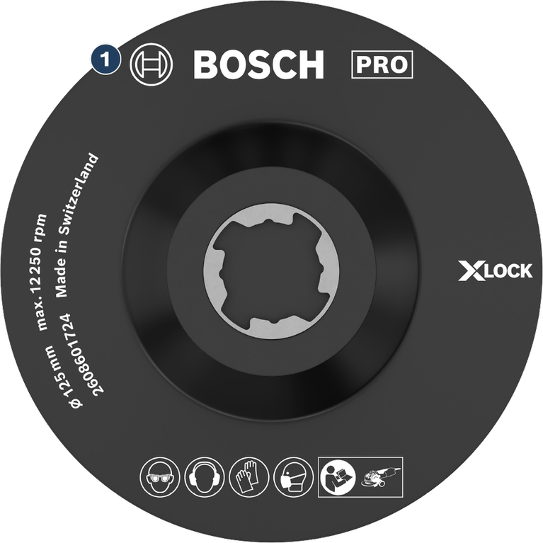 ใบตัดเครื่องเจียร Bosch X-LOCK ขนาด 125มม.