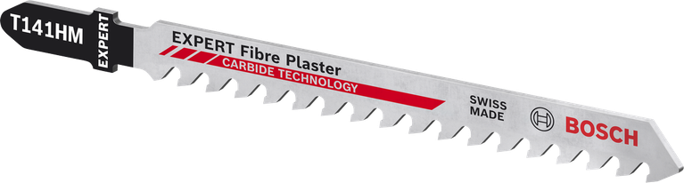 ใบเลื่อยจิ๊กซอว์ Bosch T141HM สำหรับตัดไฟเบอร์ฉาบปูน