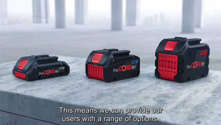 ขุมพลังใหม่ เหนือขีดจำกัด | Bosch Professional