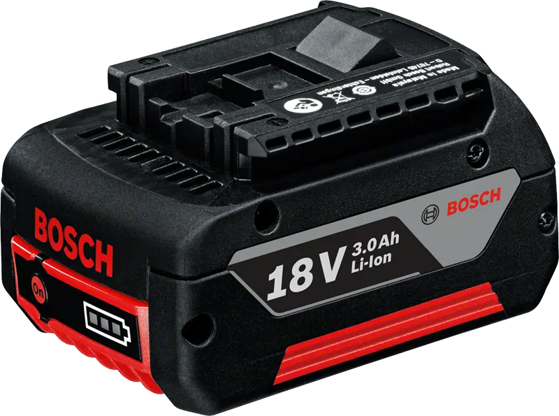 ชุดแบตเตอรี่ลิเธียมไออน Bosch 18V 3.0Ah.