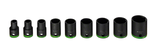 ชุด Bosch ควบคุมแรงกระแทกพร้อมวงแหวนสีเขียว.
