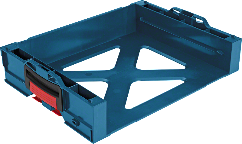 ชั้นวาง Bosch L-Boxx สำหรับการจัดเก็บเครื่องมือแบบแยกส่วน.
