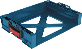 ชั้นวาง Bosch L-Boxx สำหรับการจัดเก็บเครื่องมือแบบแยกส่วน.