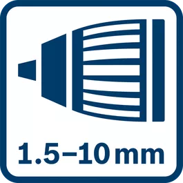 หัวจับ Auto-Lock 1.5 - 10.0 มม. 