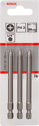 ดอกไขควง Bosch PH2 1/4″ 89 มม.