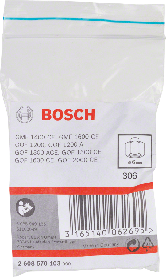 คอลเล็ต Bosch 6 มม.