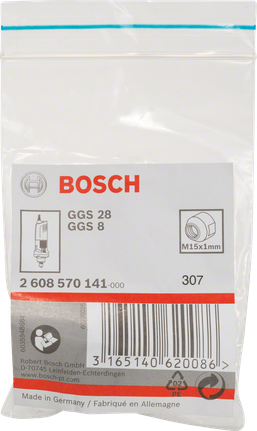 น็อตล็อค Bosch GGS 28 M15×1mm.