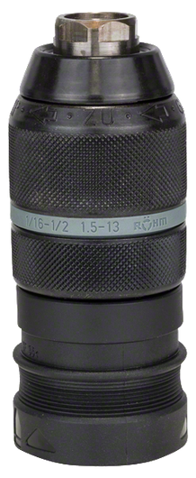 หัวจับดอกสว่านไร้กุญแจ Bosch พร้อมอะแดปเตอร์ SDS สำหรับสว่าน.