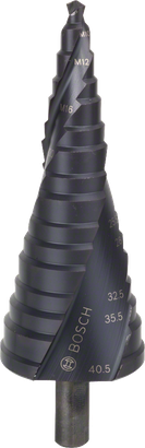 ดอกสว่านขั้นบันได Bosch HSS-AlTiN สำหรับรู M10-M40