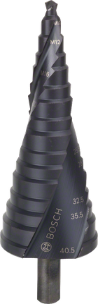 ดอกสว่าน Step HSS-AlTiN ดอกสว่านขั้นบันได Bosch HSS-AlTiN สำหรับรู M10-M40.