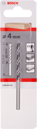 ดอกสว่านหัวแหลม Bosch 4 มม.