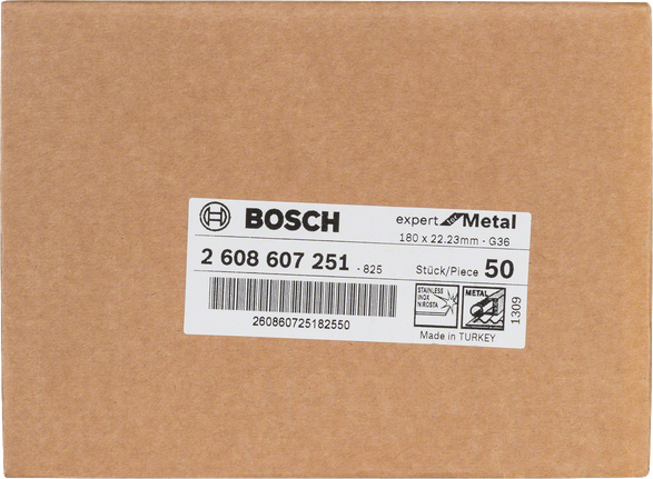 แผ่นขัดไฟเบอร์ Bosch R444 กล่อง.
