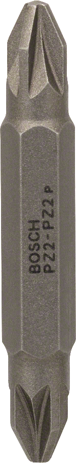 ดอกไขควงปากแฉก Bosch 2 แฉก ขนาด 45 มม. สำหรับสกรู Pozidriv.