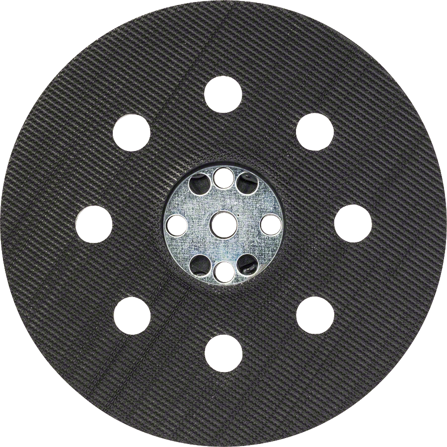 แผ่นขัดแข็งปานกลาง Bosch 115มม. 8 รู.