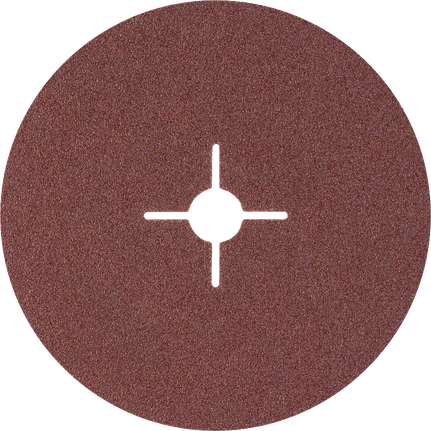 แผ่นขัดไฟเบอร์ Bosch R444 สำหรับโลหะ เบอร์ 60.