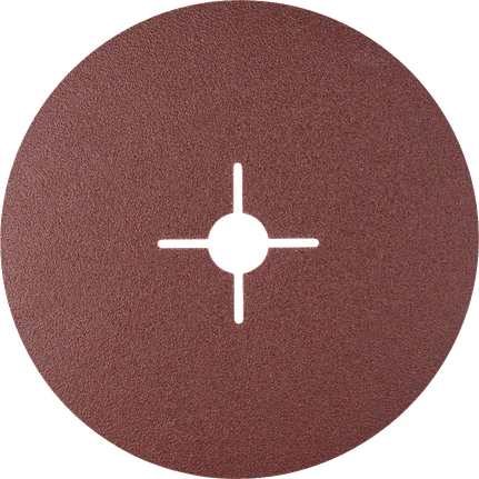 แผ่นขัดไฟเบอร์ Bosch R444 Expert สำหรับโลหะ กรวด 80.