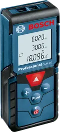 GLM 40-12 เครื่องวัดระยะเลเซอร์ Bosch GLM 40 พร้อมจอแสดงผลแบบดิจิตอล.