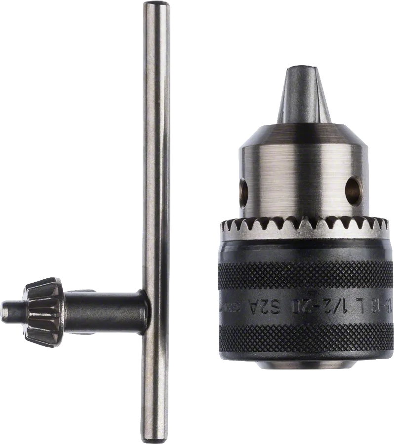 หัวจับสว่านแบบกุญแจ Bosch ขนาด 1.5–13 มม. พร้อมกุญแจสำรอง.