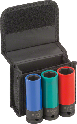 ชุดลูกบ๊อชกระแทก Bosch ขนาด 17, 19, 21 มม.