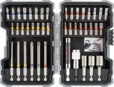 ชุดดอกไขควงกระแทก Bosch 43 ชิ้น พร้อมดอกไขควงที่มีรหัสสี.