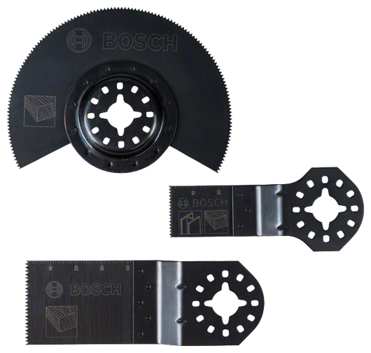 ชุดใบมีดอเนกประสงค์ Bosch สำหรับตัดไม้และโลหะ.