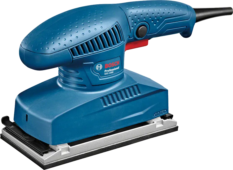 เครื่องขัดกระดาษทรายแบบสั่น Bosch GSS 2300 เพื่อการขัดที่เรียบเนียน