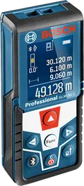 เครื่องวัดระยะเลเซอร์ Bosch GLM 50 C พร้อมจอแสดงผลแบบดิจิตอล.