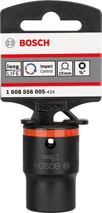 ลูกบล็อกกระแทก Bosch 19 มม. 3/8 นิ้ว.