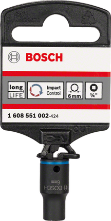 บล็อคลูกบล็อก Bosch 6mm 1/4″.