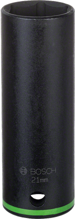 บล็อค Bosch 21 มม. 1/2 นิ้ว สำหรับสลักเกลียวสี่เหลี่ยมภายนอก.