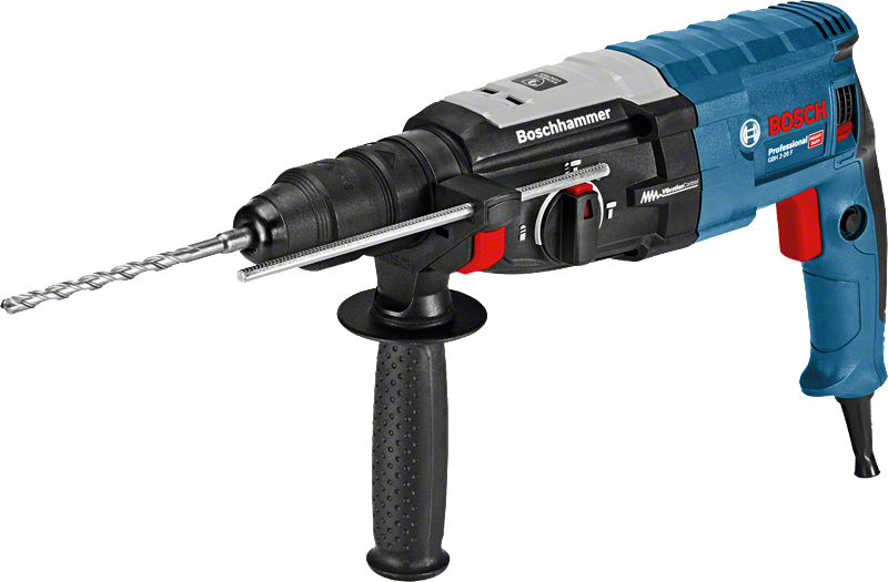 สว่านโรตารี่ Bosch GBH 2-28 F พร้อมด้ามจับเสริม.