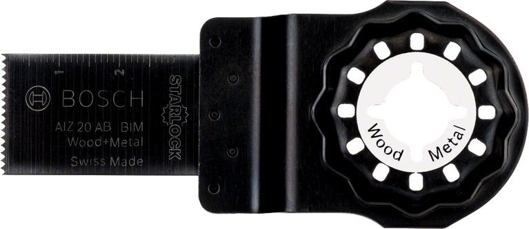 ใบเลื่อยวงเดือน Bosch Starlock สำหรับไม้และโลหะ.