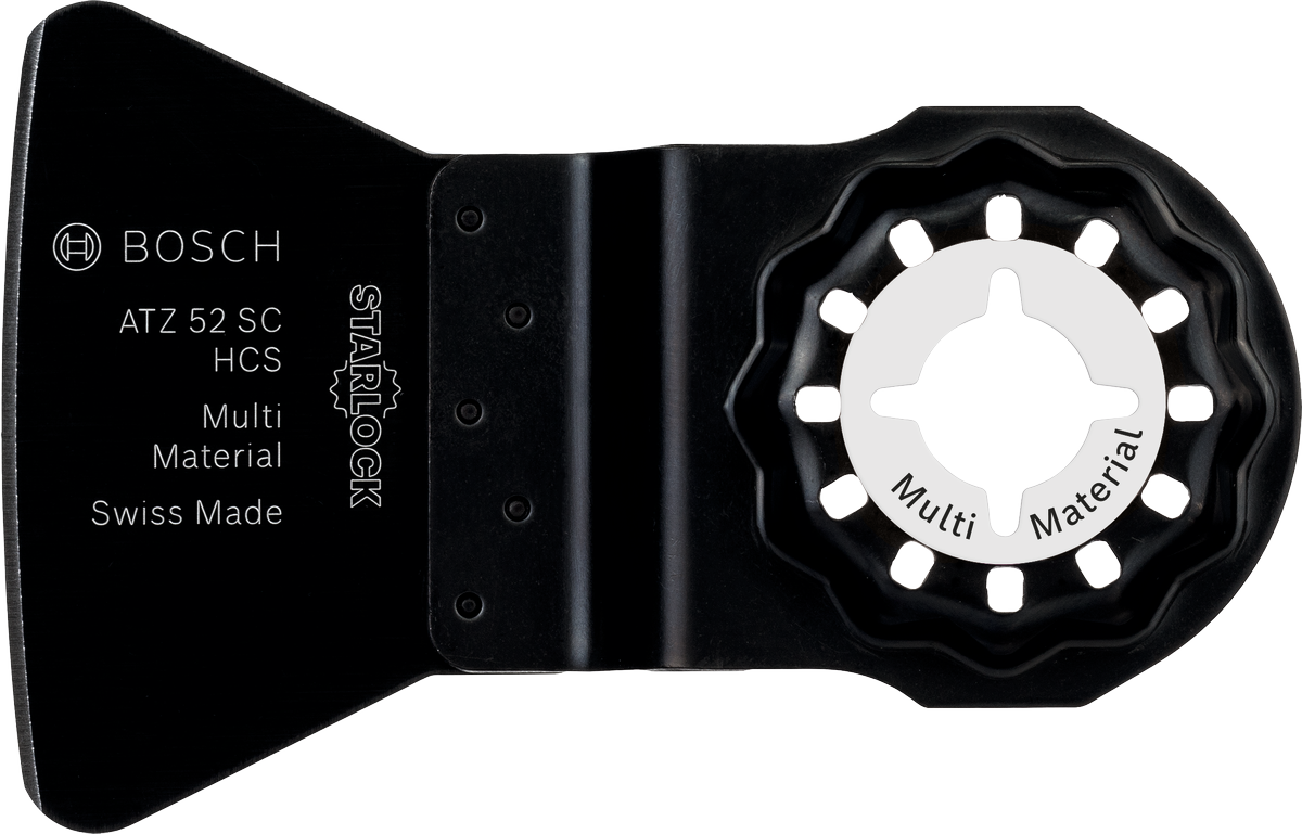 ใบขูดวัสดุหลายชนิด Bosch Starlock ATZ 52 SC.