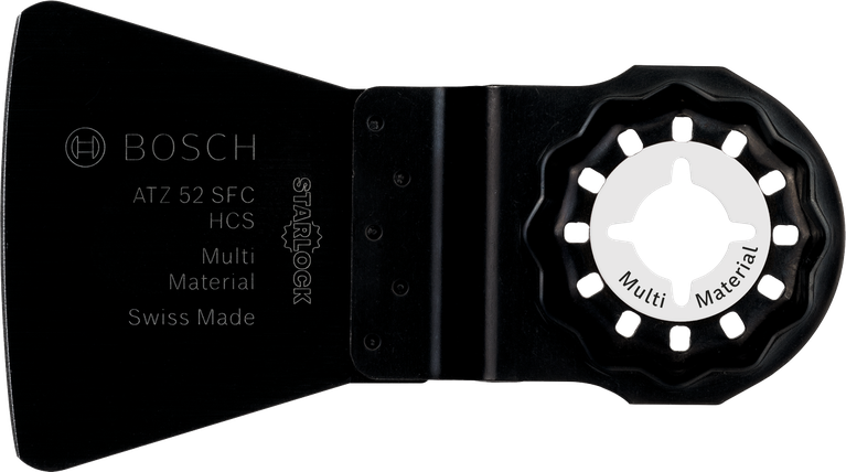 ใบขูดวัสดุหลายชนิด Bosch ATZ 52 SFC Starlock.