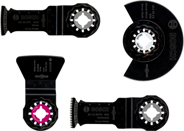 ชุดอุปกรณ์พื้นและการติดตั้ง Bosch 4 ชิ้น.