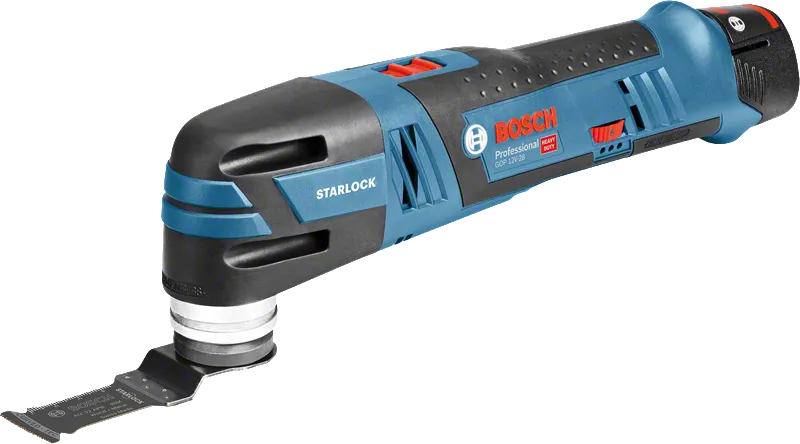 Bosch GOP 12V-28 เครื่องมืออเนกประสงค์ไร้สายพร้อมใบมีด Starlock.