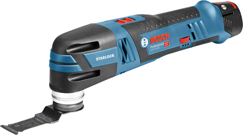 Bosch GOP 12V-28 เครื่องมืออเนกประสงค์ไร้สายพร้อมใบมีด Starlock.