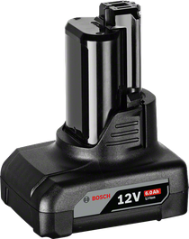 ชุดแบตเตอรี่ลิเธียมไออน Bosch 12V 6.0Ah.
