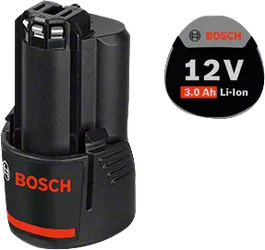แบตเตอรี่ลิเธียมไอออน Bosch 12V 3.0Ah.
